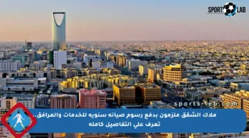 ملاك الشقق ملزمون بدفع رسوم صيانة سنوية للخدمات والمرافق.. تعرف على التفاصيل كاملة